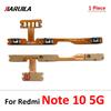 Power On Off Button Volume Key Switch Flex Cable For Xiaomi Redmi Note 10 10s 11 11s 11E 11T 12 12s 12 13 Pro Plus 4G 5G