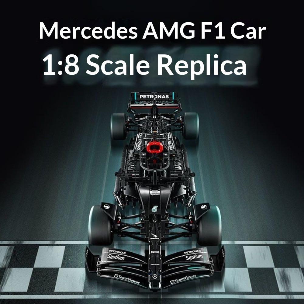 1:8 Difficult Building Block Supercar 66611 McKellen P1 Building Block Model Adult Toy Gift Box