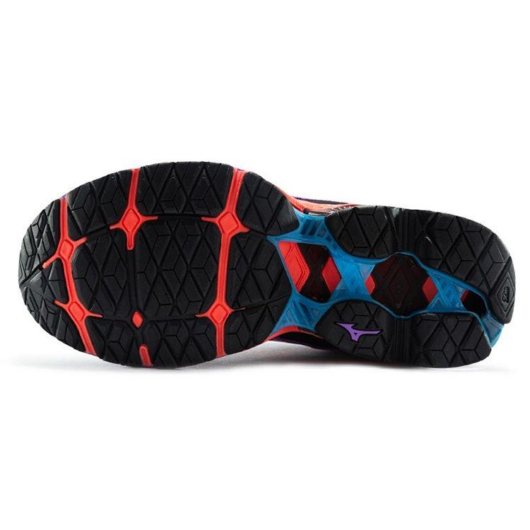 Mizuno Wave Creation Low Top Laufschuhe Damen Sneaker Schwarz Pink J1GD210163