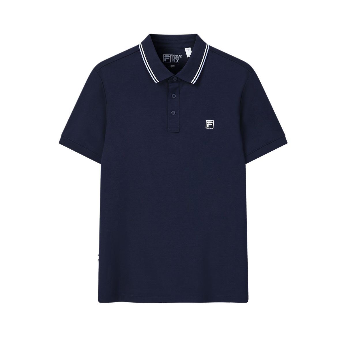 FILA Heritage Basic Knit Pullover Short Sleeve Polo Shirt Men tops F11M628110F-DB L