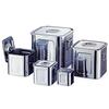 AG 18-8 Graduated Square Kitchen Pot, 22.5cm (with handle)
