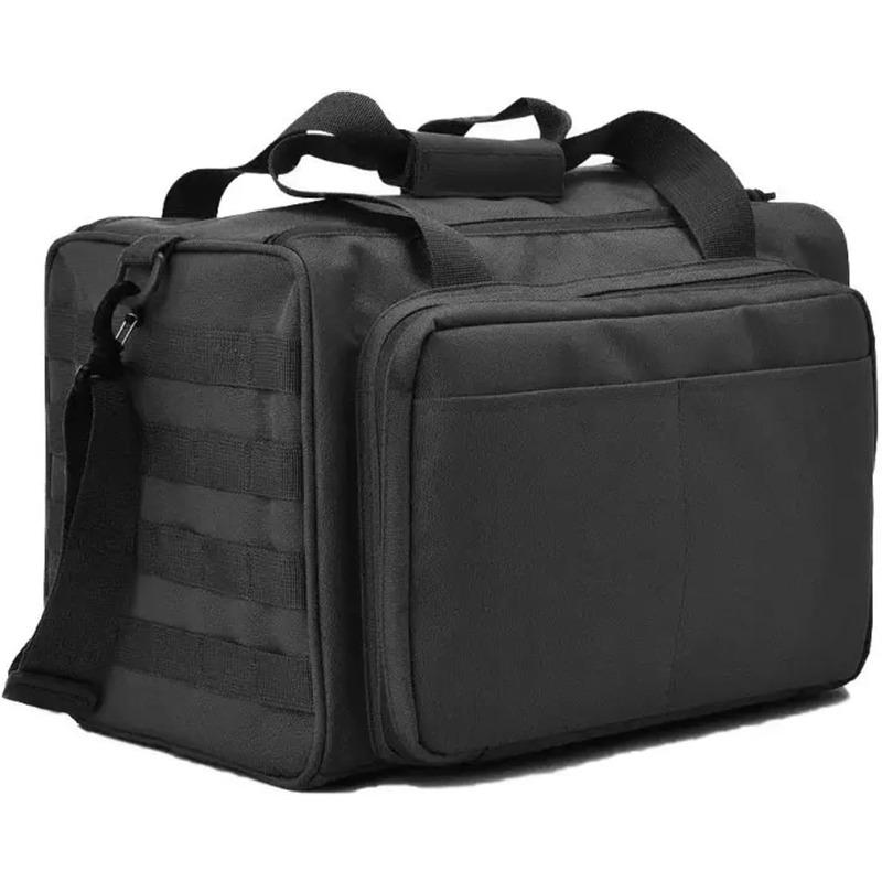Handbag Tactical Bag for Men & Women, Travel Gym Bag for Sports Equipment, Outdoor Camping & Hiking (Black)