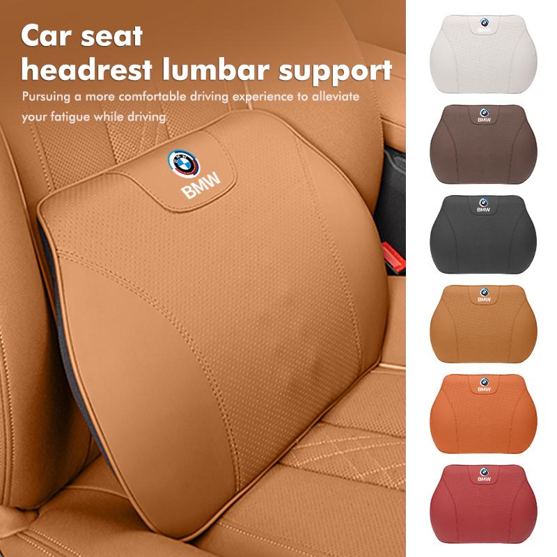 Car Seat Headrest Lumbar Cushion Waist Protector Neck Pillow For BMW F40 F30 F34 F48 F39 G42 G05 G06 G07 G20 G30 G32 G22 G23