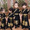 2024 Summer Hanfu Long Robe: Unisex Fairy Style Costume - Retro Swordsman & Tang Suit Performance Attire