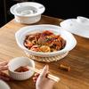 ZISIZ Ceramic Alcohol Stove Dry Pot Casserole