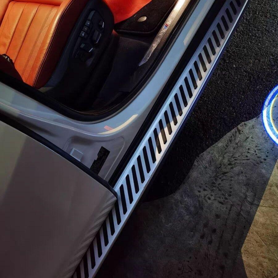 BMW X5 E70 & Old X6 Running Boards, New X5L Foot Pedals