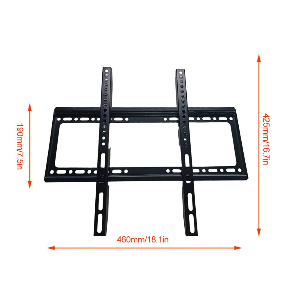 26-63inch TV Wall Mount Bracket Universal Flat Panel TV Frame Adjustable TV Mount Monitor Holder with Level for LCD LED Monitor