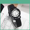 Waterresistant Silicone Wristwatch For Women With Decorative Dial And Quartz Mechanism