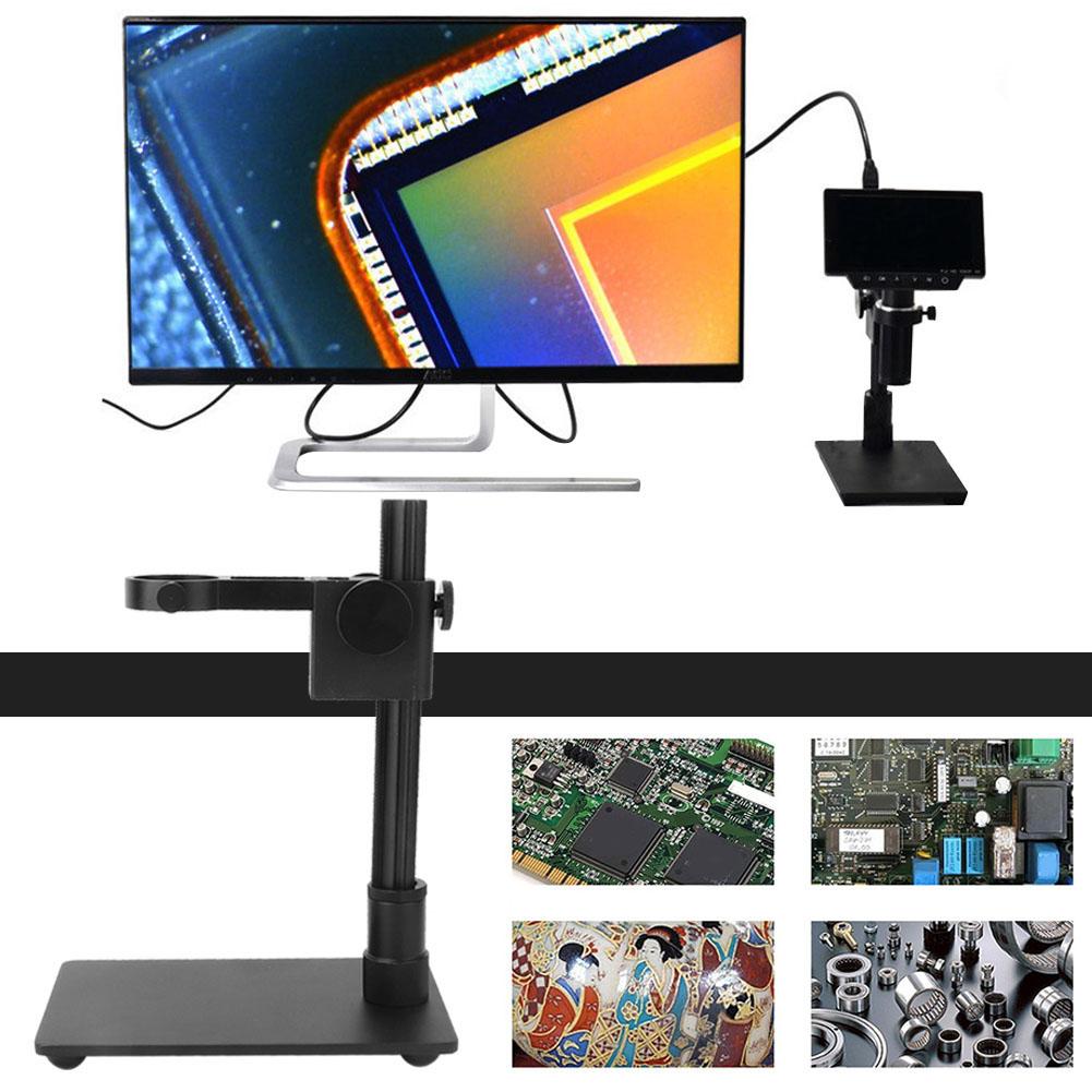 

Industrial Microscope Arm Holder Portable Aluminum Alloy Support Mini Table Frame