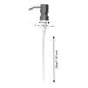 304 Stainless Steel Soap Dispenser Pump Head Silver Pump Head Lotion Dispenser Pump  Restaurant