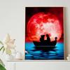 Full Round Diamond Painting The Princess On The Sea Art Rhinestone Picture Mosaic DIY 5D Cross Stitch Embroidery Home Decoration