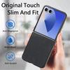 Anti-Knock Leather Coque Case for Samsung Galaxy Z Flip 7 6 5 4 3 Flip6 Flip7 FE Flip5 Flip4 Flip3 Back Cover