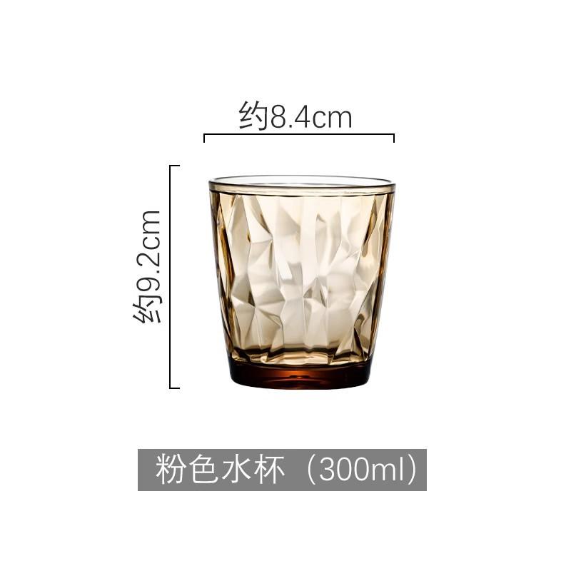 1PC 300ml Shatterproof Acrylic Water Tumblers Reusable Beer Champagne Cup Dishwasher Safe Fruit Juice Beer cup