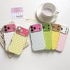 Large Window Color Polka Dot iPhone 15/14 Compatible, 17/16 PRO MAX Drop-proof Case
