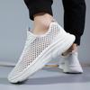 39-48 Summer Men's Sports Shoes Breathable Casual Shoes Flying Weaving Outdoor Running Shoes