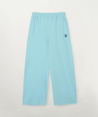 Seteo (W) Lauren Small Logo Lightweight Sweatpants Sky Blue