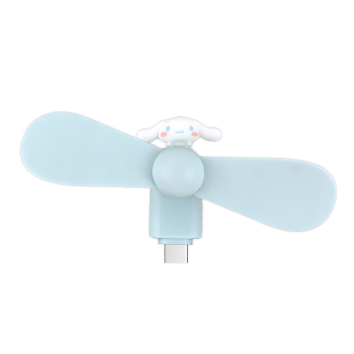 

Gourmandies Sanrio Characters Mini Cooling Fan with Connector (USB Type-C) Cinnamoroll SANG-539CN