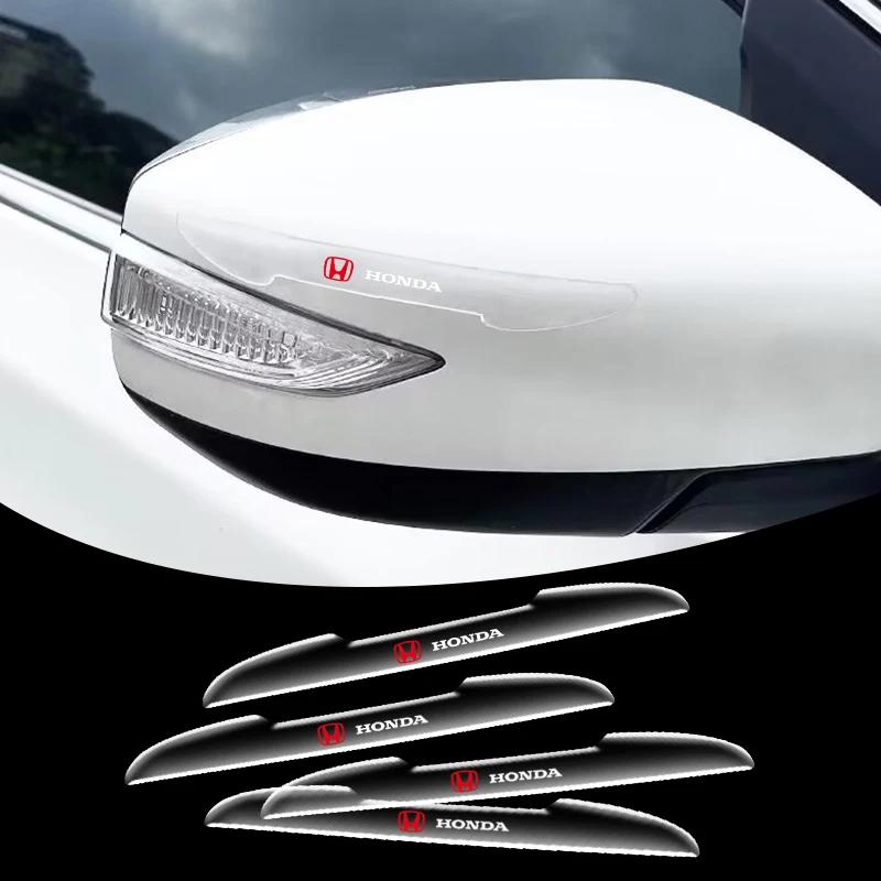 Side Edge Protection Guards Rear View Mirror Cover Protection Strip For Honda Civic City Accord CRV Hrv Jazz CBR Accessories