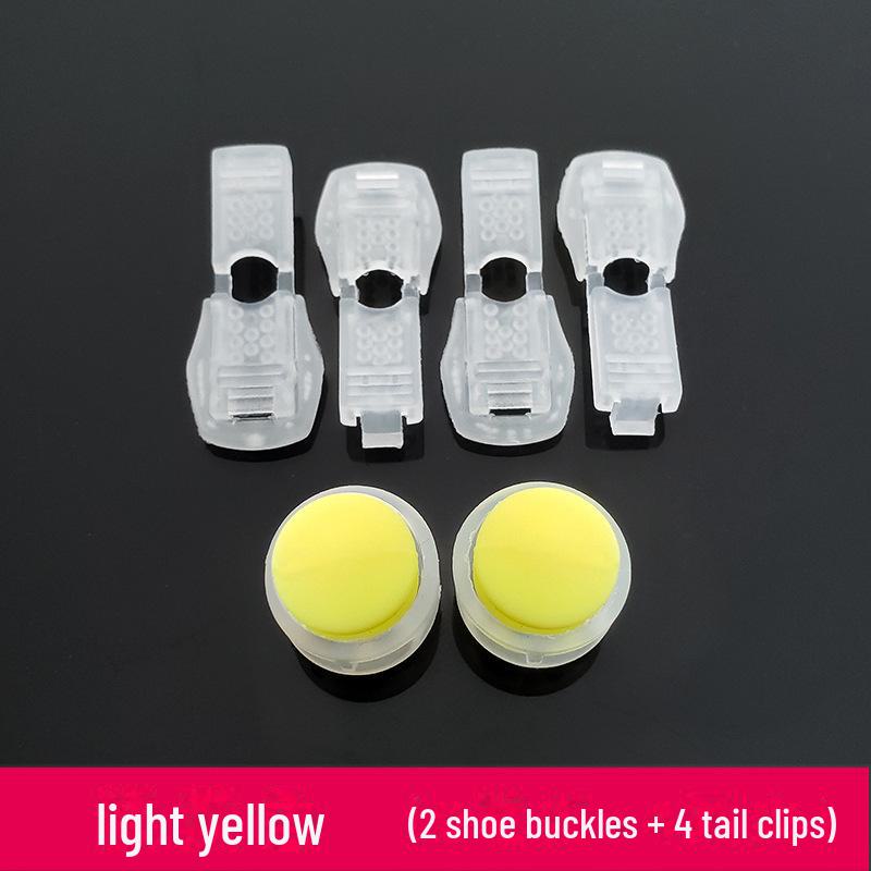 Fashion Lazy Shoelace-Free Spring Buckle for Kids