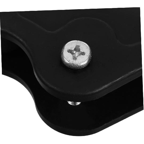 1 Pair Black Hinges Self Locking Latch Set for Patio Chair Replacement Parts