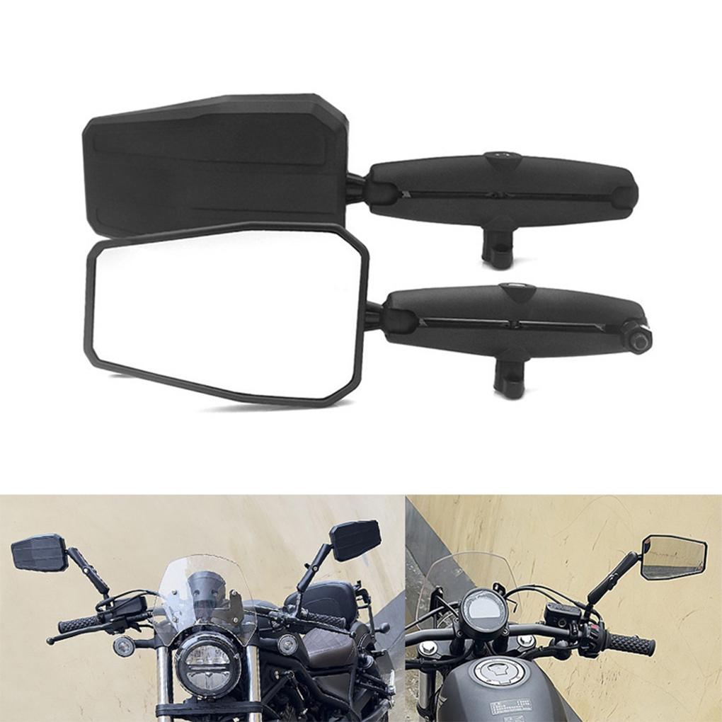 1Pair Universial 8MM/10MM Motorcycle Mirror Scooter 360° Rotation Rearview Mirrors Electromobile Back Side Mirror