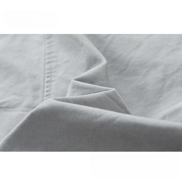 Minimalist Vintage Jacket Men's Spring and Fall Lapel Cotton Embroidery Workwear Washed and Done Old Jacket Loose Top Breathable Work Casual Jacket