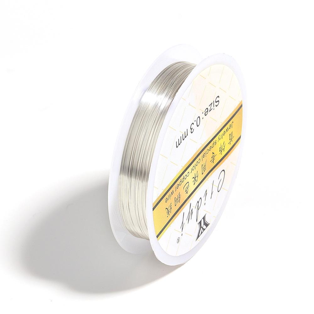 Color-Preserving Anti-Oxidation Copper Jewelry Wire for Handcrafted Beading and Accessories