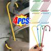 S-Hook Heavy Duty Brake Caliper Hanger Hook Steel Suspension Repair Automotive Tool Rubber Tip Set Car Mechanic Garage Amagi