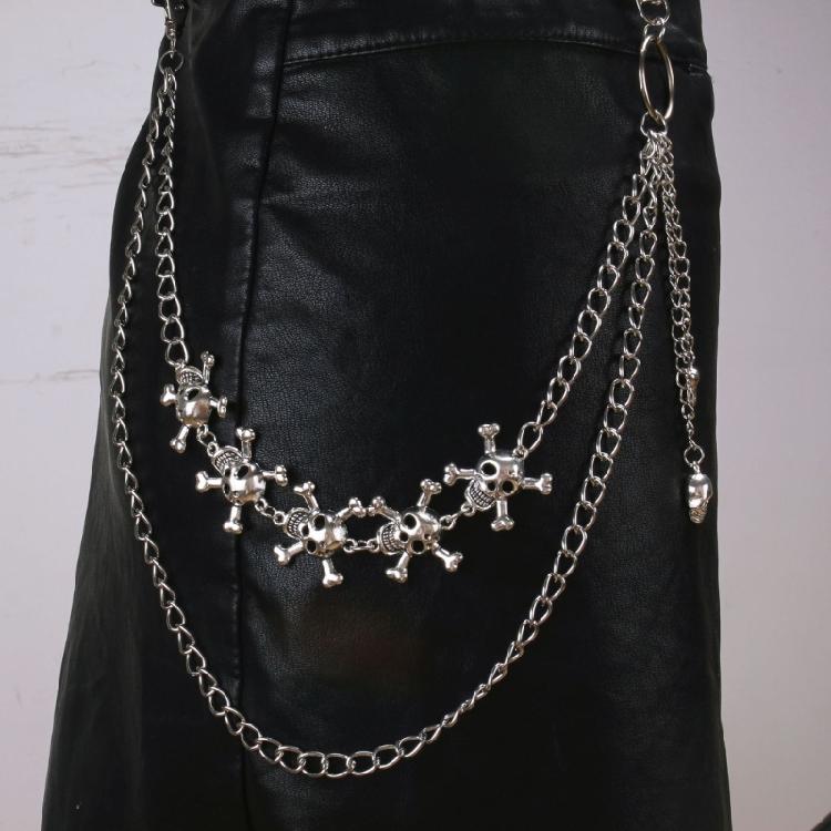 Hiphop Pants Chain Punk Trousers Chain Biker Heavy Thick Wallet Chain for Girls