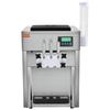 Commercial Soft Serve Ice Cream Machine 20L/H Yield 3 Flavor Countertop