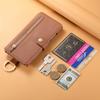 Wallet Flip Case for Samsung Galaxy S26 S24 S25 Ultra S23 FE S22 Plus A56 A55 A57 Leather Strap Card Slots Zipper Cover LSW-02