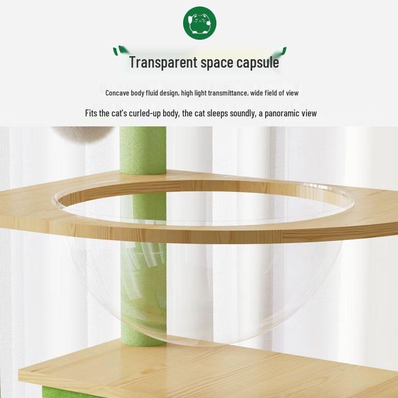 Aomengming Multi-Level Cat Tree with Space Capsule