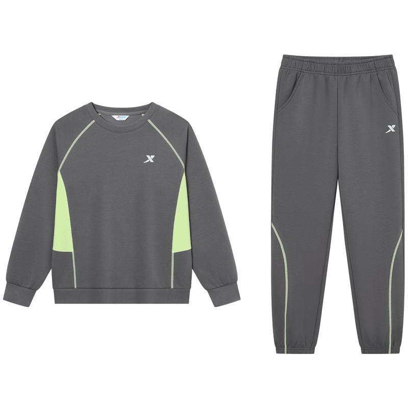 Xtep Kids  Air-Layer Sweatshirt & Pants Set 150