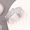 New Five Row Bracelet Jewelry Fashion Bridal Bracelet Elastic Bracelet Bracelet