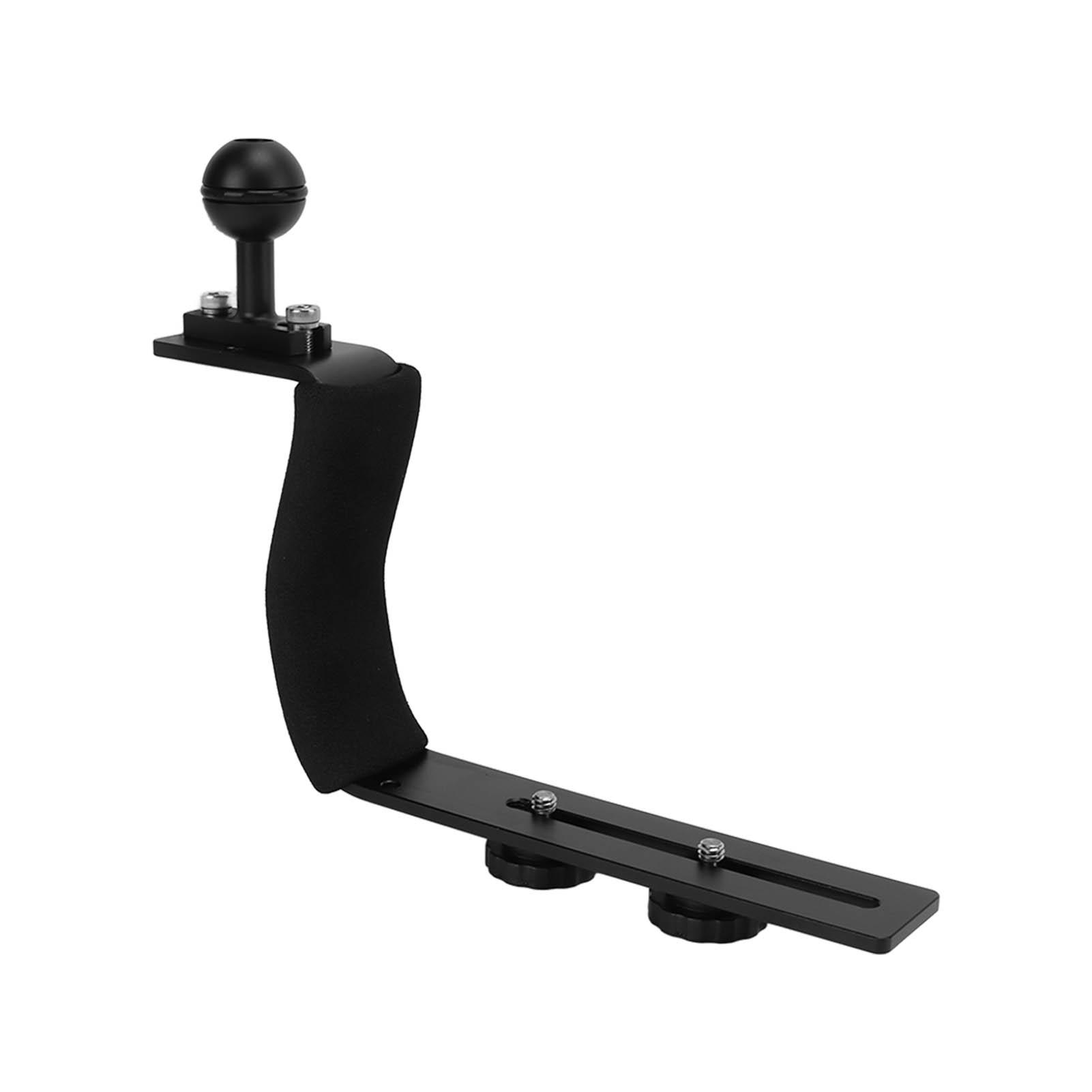 

Кронштейн для дайвинга Z-типа с анодированным твердым покрытием, портативный одинарный балансир, ручной стабилизатор