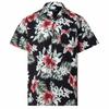 2026 Vintage Men's Short Sleeve Shirt Loose Vacation Style Hawaiian Shirt
