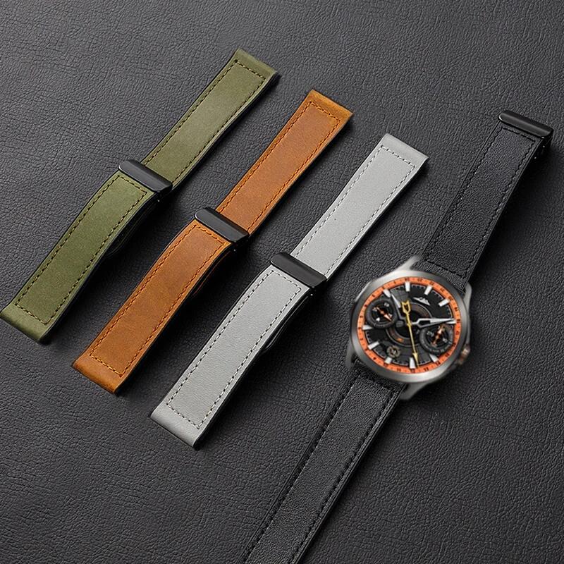 Leather Silicone Strap For CMF Watch Pro 2 Band Wristband Magnetic Buckle Bracelet For CMF by Nothing Watch Pro 2 Watchband Belt