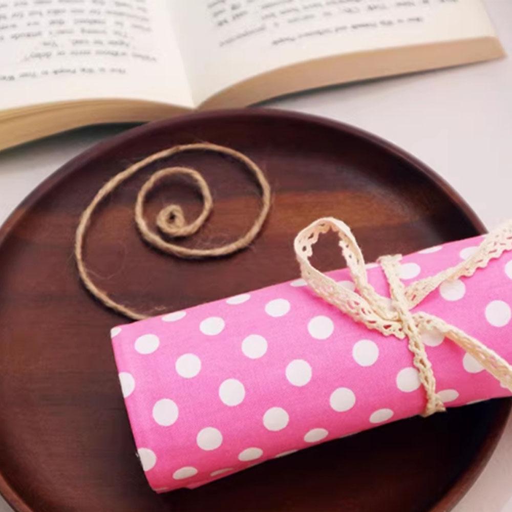 160x50cm Twill dot Printed Fabric 100% Cotton for DIY Clothing Little Skirt Quilt Cover Drawstring Bag Makeup Bag patchwork Make