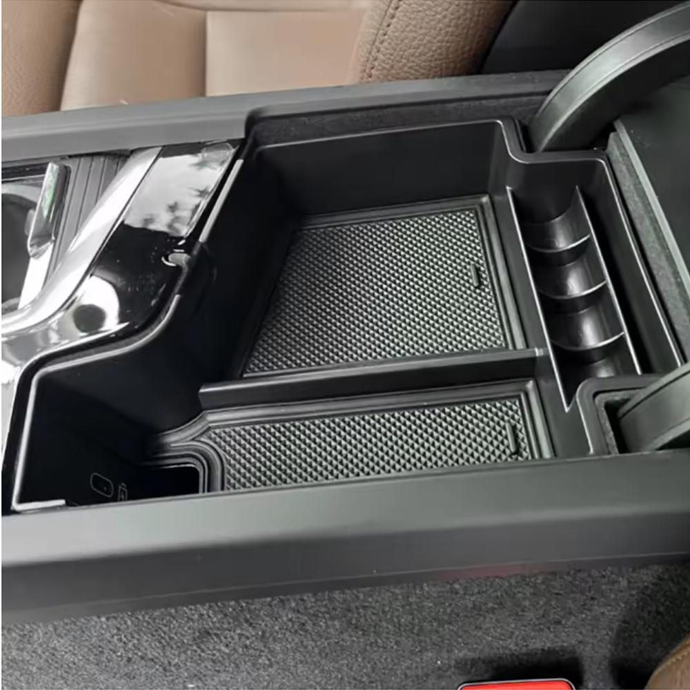 For Volvo XC60 XC90 S90 S60 V60 V90 2017 - 2024 LHD Car Armrest Storage Box Center Console Tray Interior Accessories