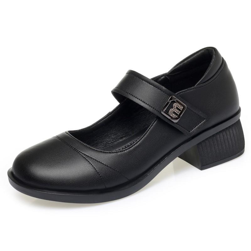 Fashion AIYUQI Mom Shoes Genuine Leather 2025 New Autumn Middle-aged Non-slip Large Size Women's Shoes Commuter Women's Shoes