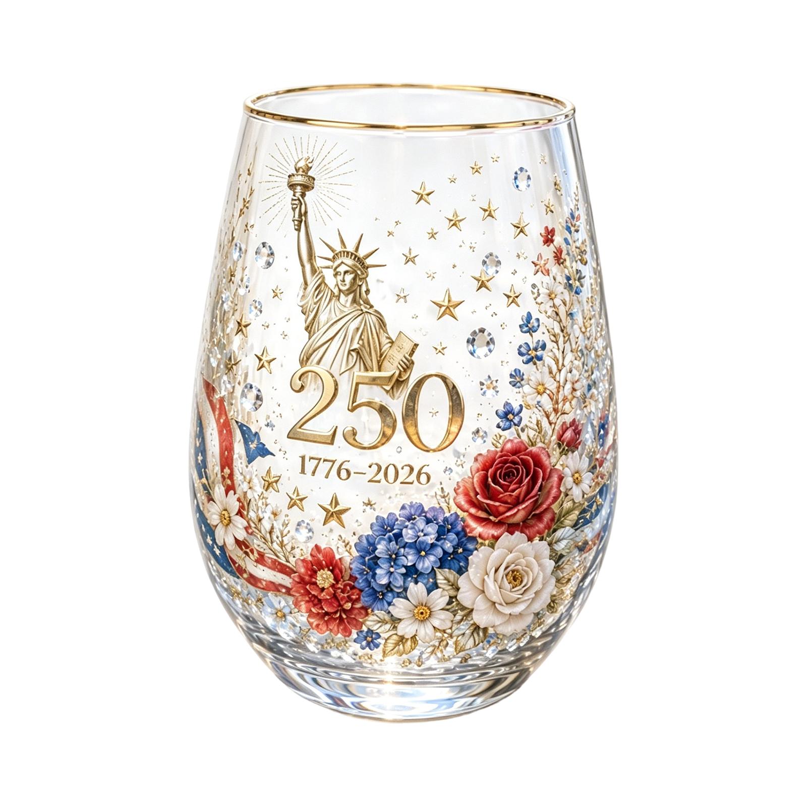 0th Anniversary Glass Tumbler – Commemorative Cup, 1 One Size