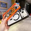 Luxury Transparent Magnetic Phone Case For iPhone 17 Pro Max 17Pro 17 Air For Magsafe Wireless Charging Camera Protection Cover
