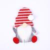 Christmas Gnome Cutlery Set: No-Face Old Man Knife & Fork with Rudolph Bag - Festive Decoration Supplies