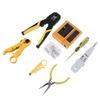 Phone Cable Crimpe Connector Plug Portable Tool Set In Black Carrying for Case