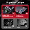 Polwlamks 65W Fast Charging USB Hub for Tesla 2025-2026 Model Y Juniper 2024-2025 Model 3 Highland, 4-in-1 Multi Ports & Retractable Cable, Model Y L