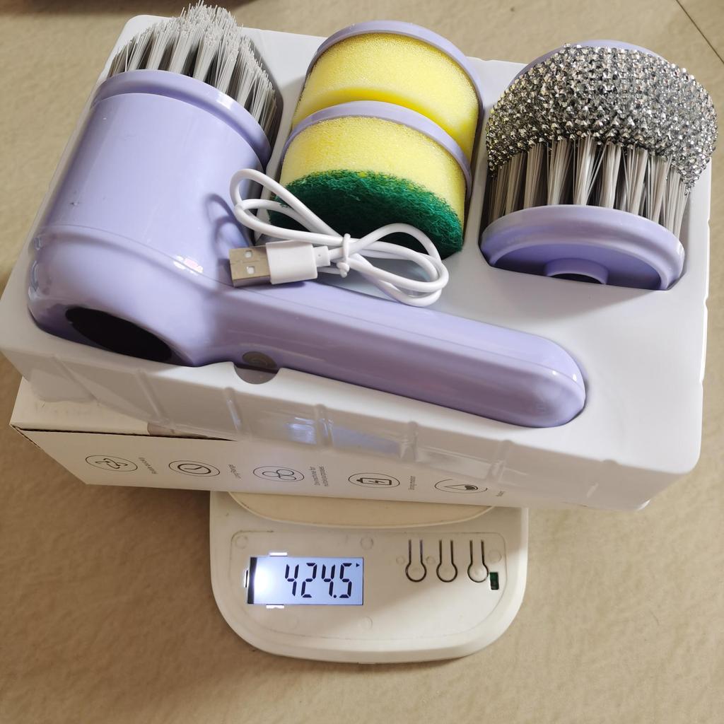 Wireless Multifunctional Electric Shoe and Cleaning Brush for Household Use