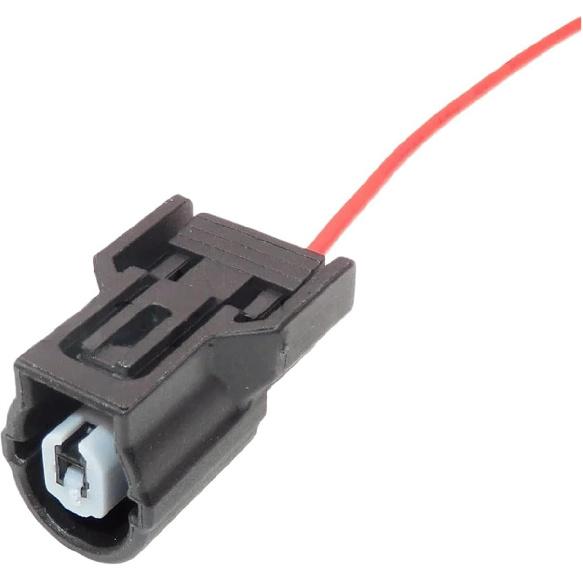 automotive connectors 1 Pin 6189-0940 Automotive Pump Cable Harness Connector 6188-0657 easy replacement(Male,5PCS) 1PCS