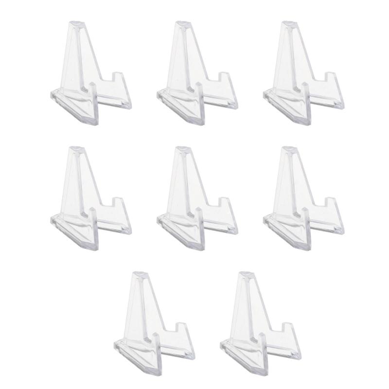 

Clear Acrylic Coin Display Stand Holder Small Easel Rack Card Commemorative Challenge Coin Capsule Support Rack 36mm