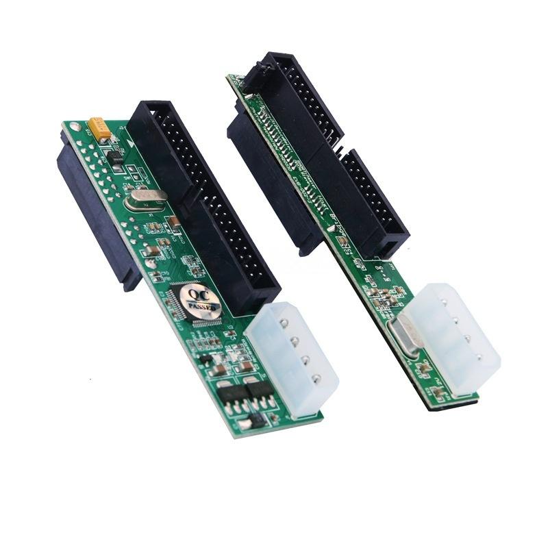 1Pcs 2.5" / 3.5" Serial Ata Sata Hdd To Pata Ide 39/40Pin Converter Power Sata To Ide Adapter Sata To Pata Connector Riser Board