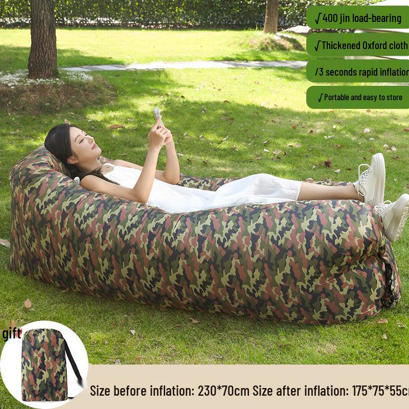 Portable Inflatable Air Sofa Bed for Outdoor Events - Single/Double